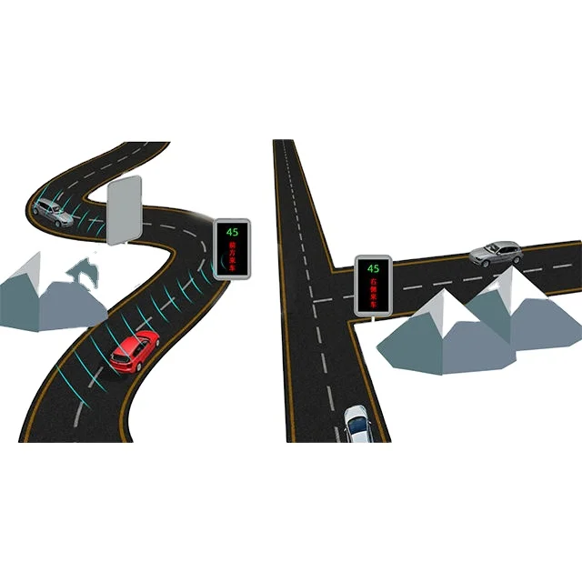 

Multi Lanes Speed Ra dar for Road Safety Warning