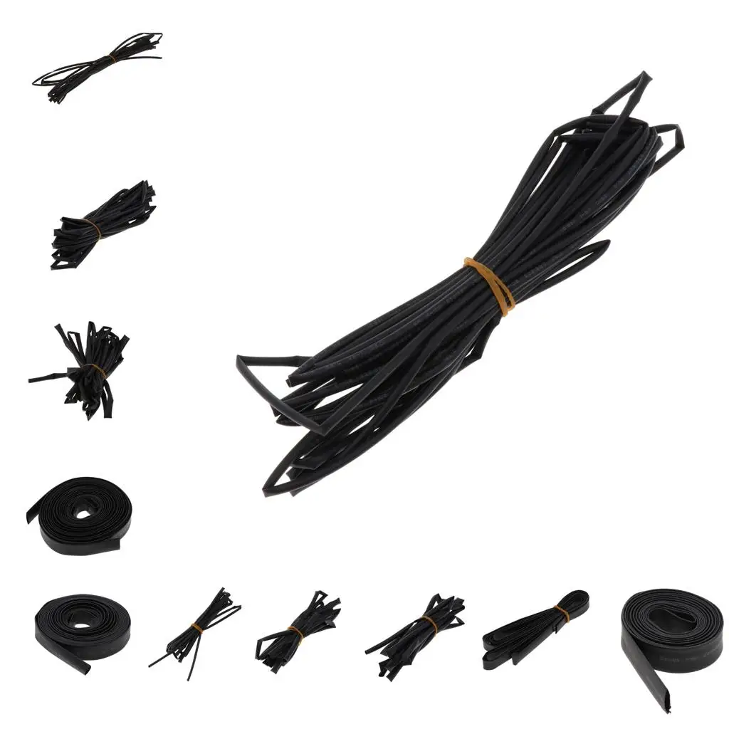 Heat Shrink Tube Rubber Material Adhesive Lined Polyolefin Sleeving Wrap for Electrical Cable Bonding - view 5