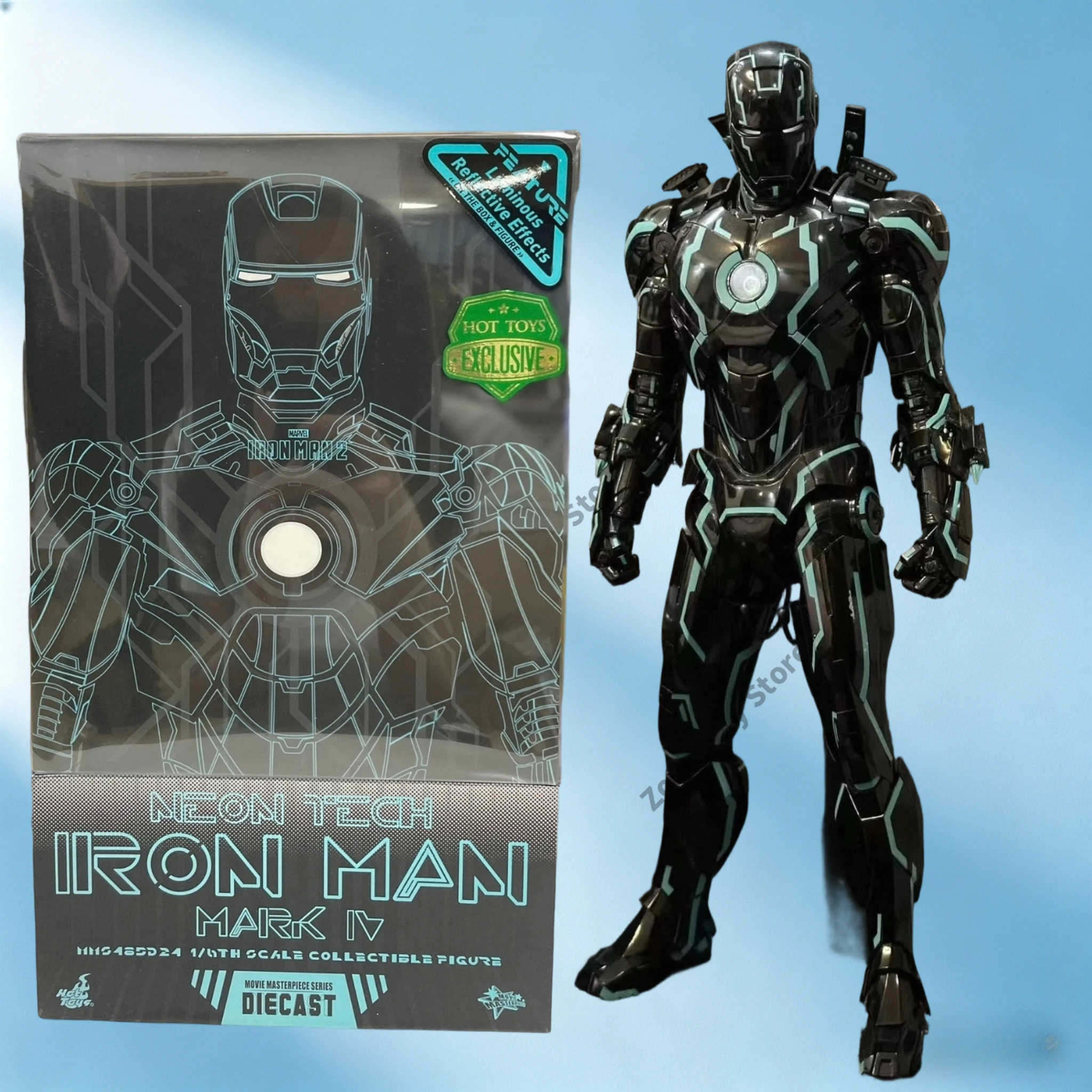 

Spot HT MMS485-D24 Iron Man Battle Blue Mk4 Battle Light Speed ​​Blue Nightclub Blue 2018 Venue Limited