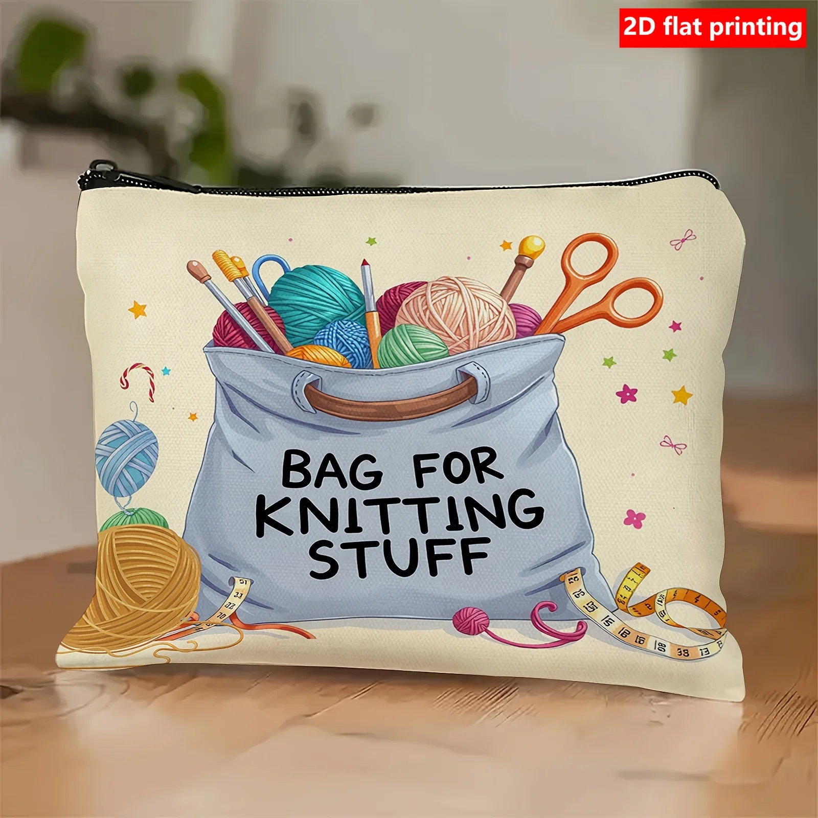 Printed storage bags are suitable for storing data cables, cosmetics, needles and thread, and other household items.