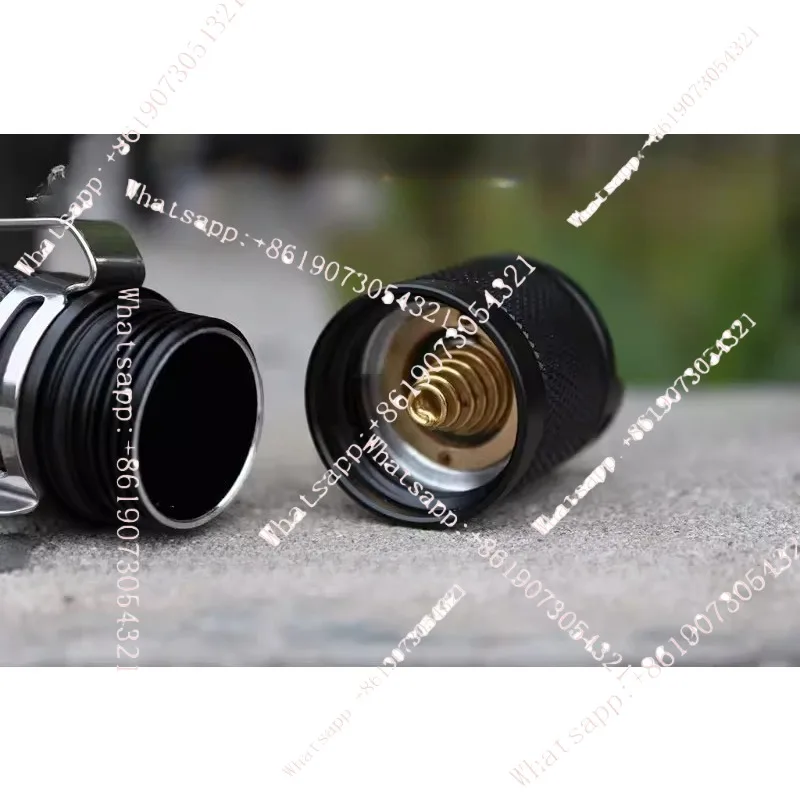 1400USB direct charging flashlight, tactical lighting side press shift flashlight single flashlight does not contain battery