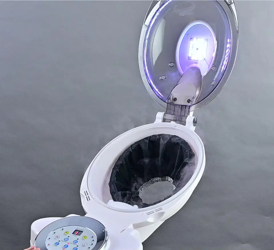 Alat Penata Rambut Salon Kecantikan STLF, Steamer Perawatan Rambut Profesional, Mesin Steamer Rambut untuk Perm