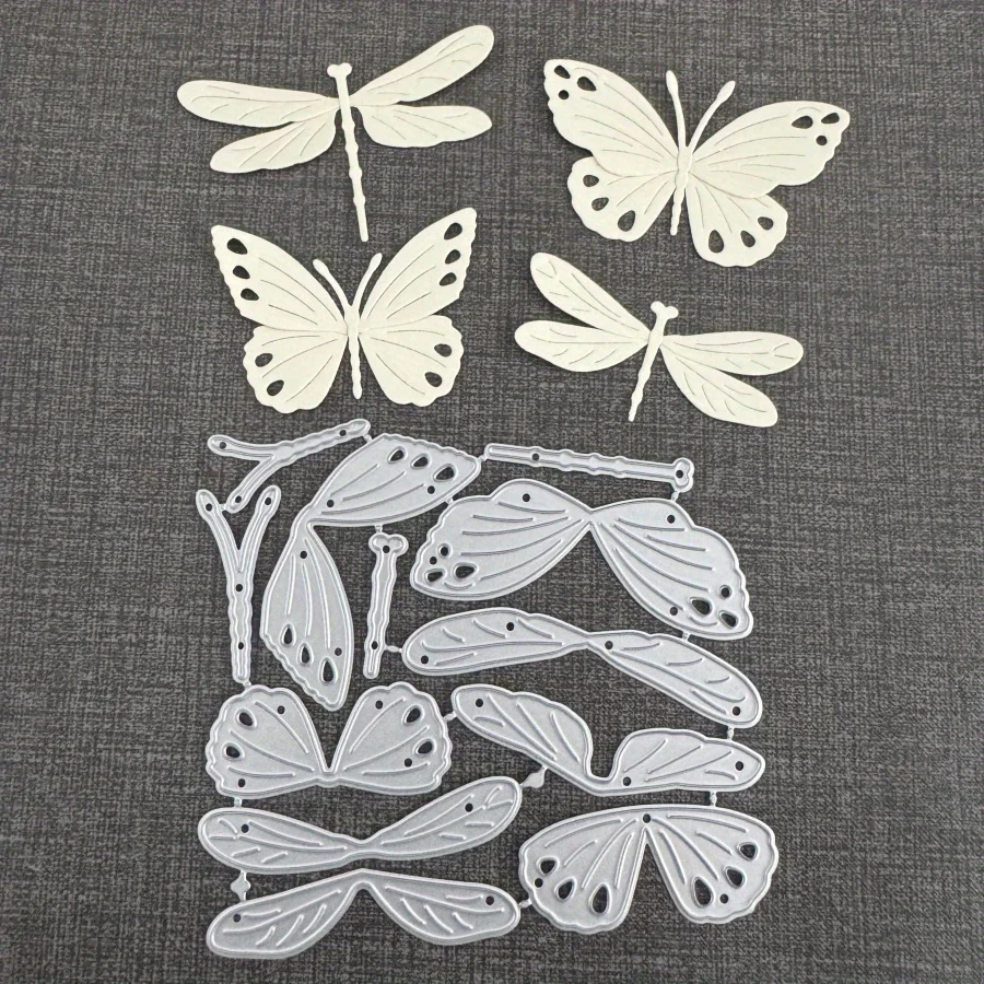 Multi-layer Butterfly and Multi-layer Dragonfly Cutting Die Scrapbook Paper Craft Knife Die Template Album