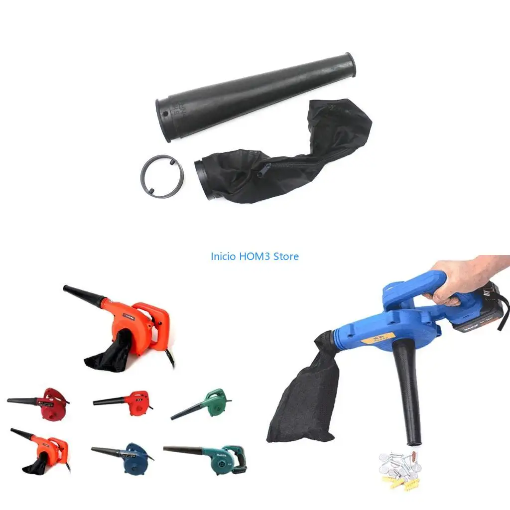 

A5YD Cleaning Blower Machine Nozzle Long Blowing Powerful Suction & Wind Accessories Small Nozzle Suction Blower Black