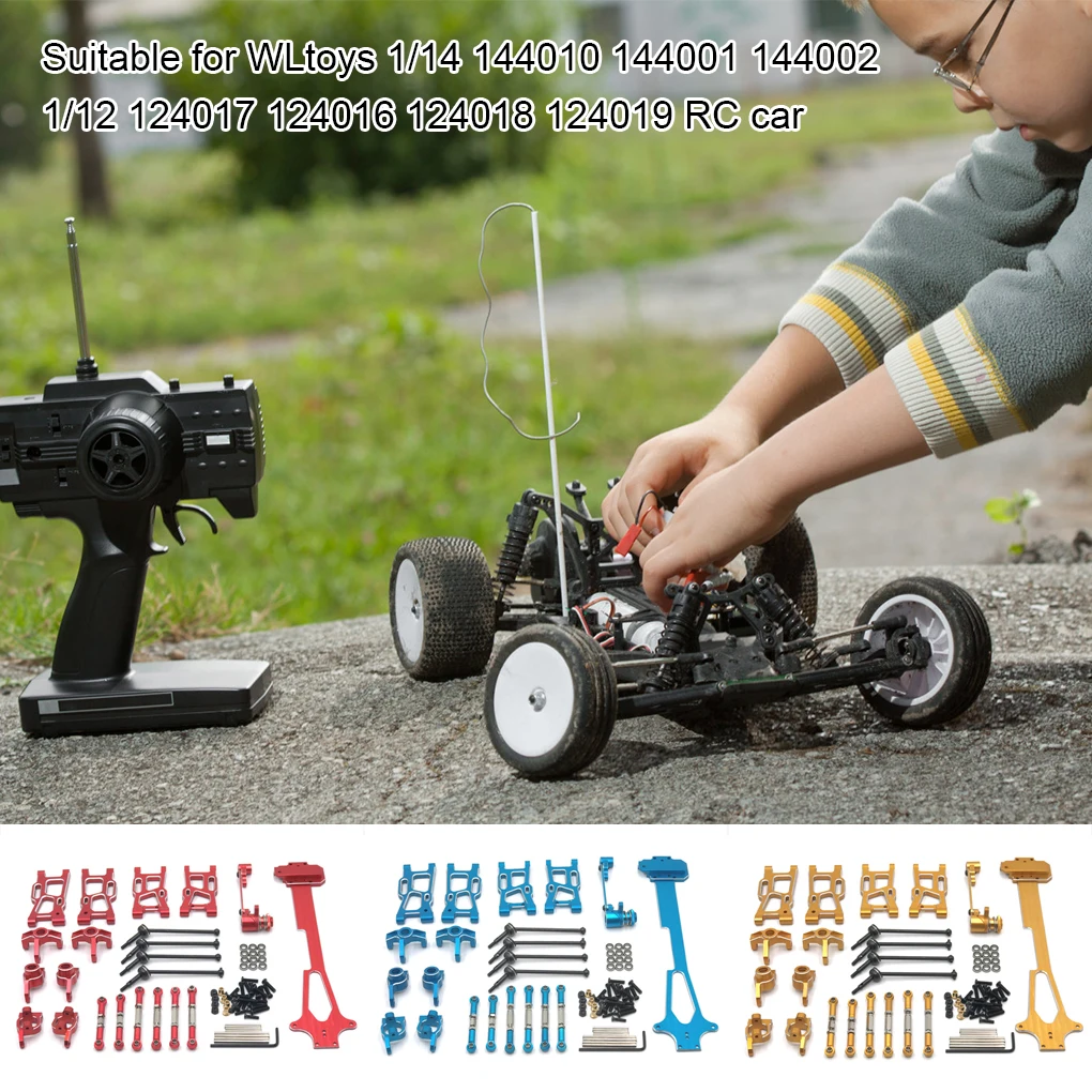 Front Rear Swing Arm RC Vehicle Link Rod Drive ShaftUpgrade Kit Accessories