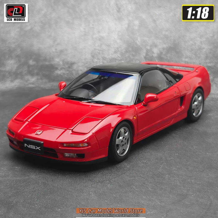 CLD Diecast Model 1:18 LCD Honda NSX MK1 NA1 Legering Volledig open automodel Statisch displaystuk Vakantiecadeaucollectie