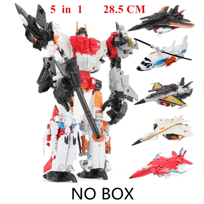ألعاب التحول COMBINER WARS KO Haizhixing 5IN1 Bruticus Defensor Superion 32 سم المزيل مع ملصق Autobot Decepticon