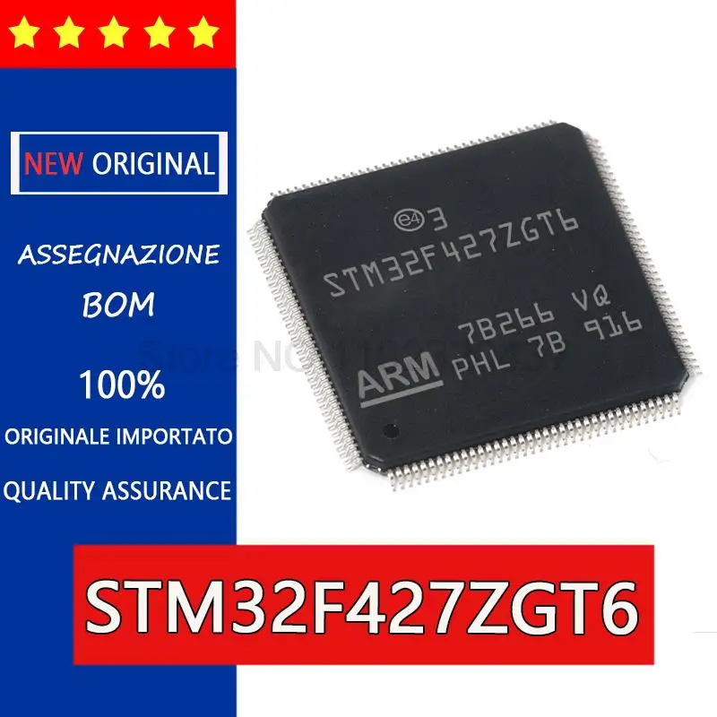 

New original STM32F427ZGT6 QFP144 STM32F427ZG single-chip micro controller LQFP-144 LQFP144 ZGT6