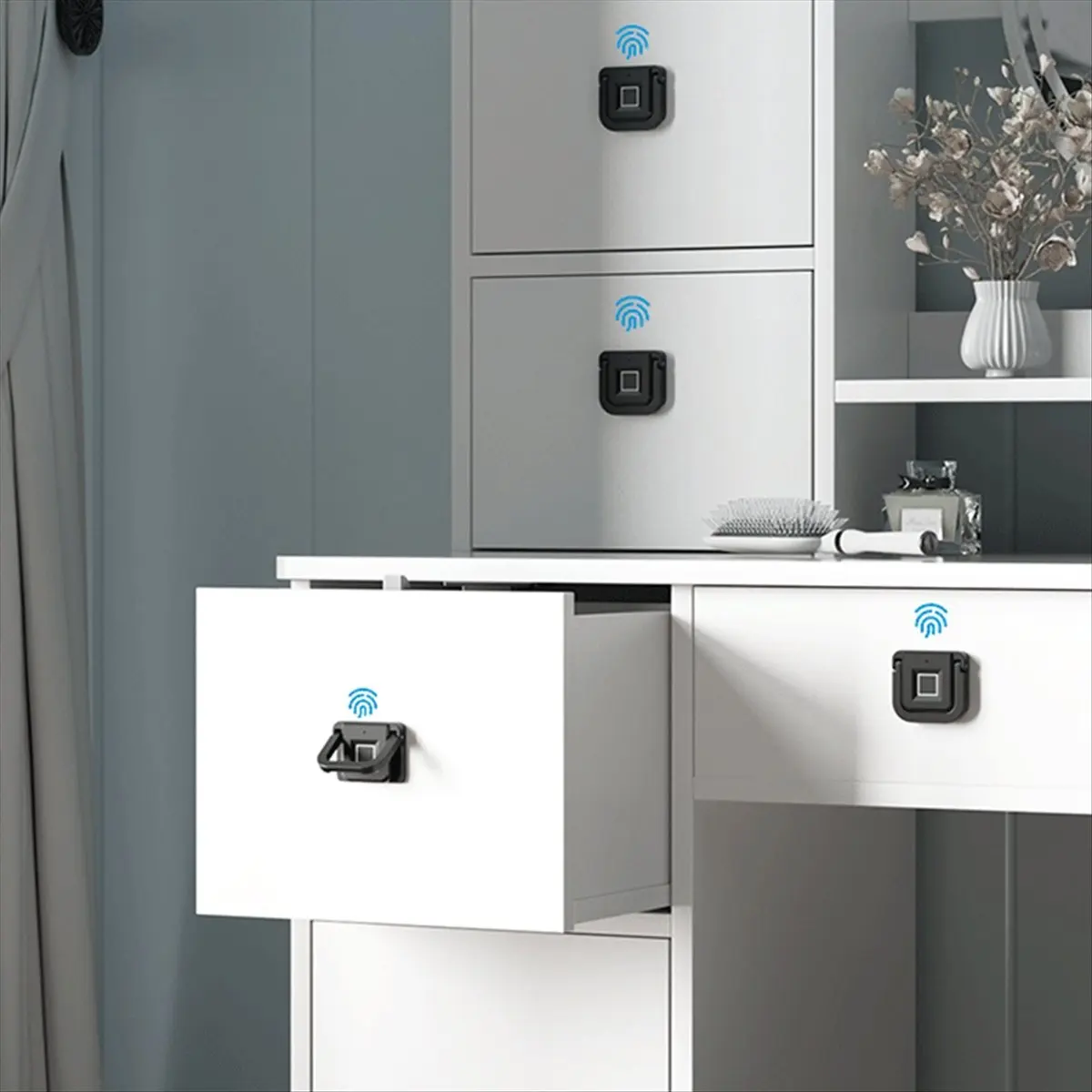 Smart drawer fingerprint lock fingerprint lock home locker lock Y80A