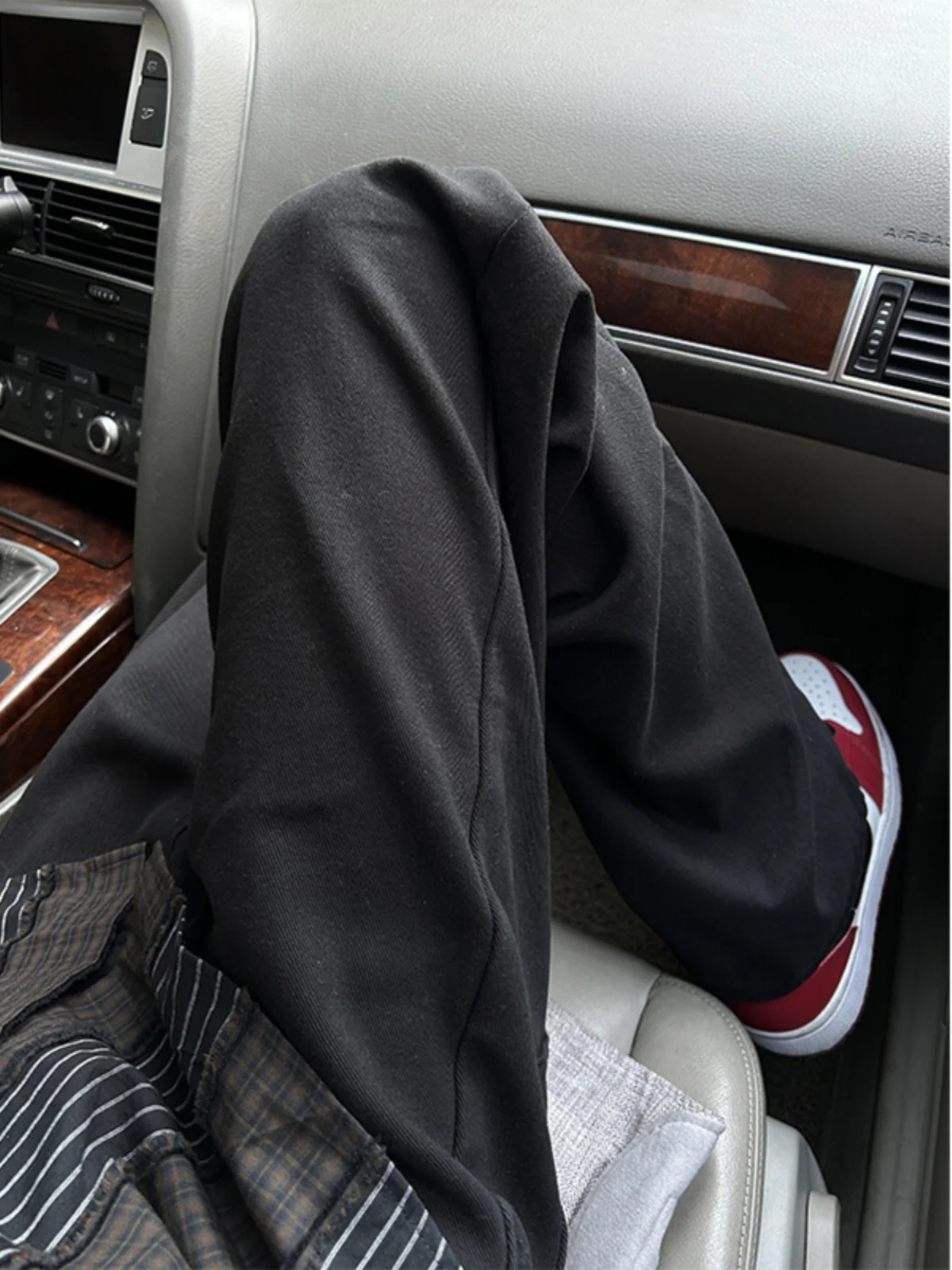 

Cleanfit Bla Men's Jeans Slimming Stretchy Straight Leg Spring Autumn Faionable Elastic Slim Fit Jeans High Waist Long Pants