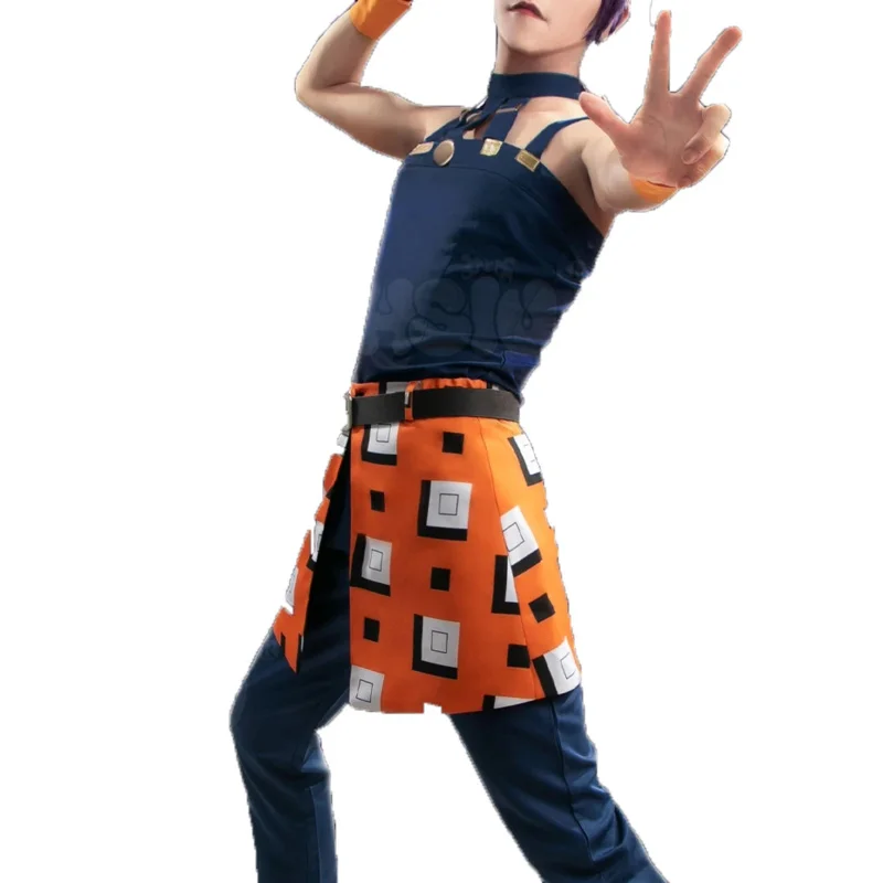 

Ghirga Narancia Одежда для косплея Аниме JOJO Bizarre Adventure Одежда для косплея Одежда для ролевых игр