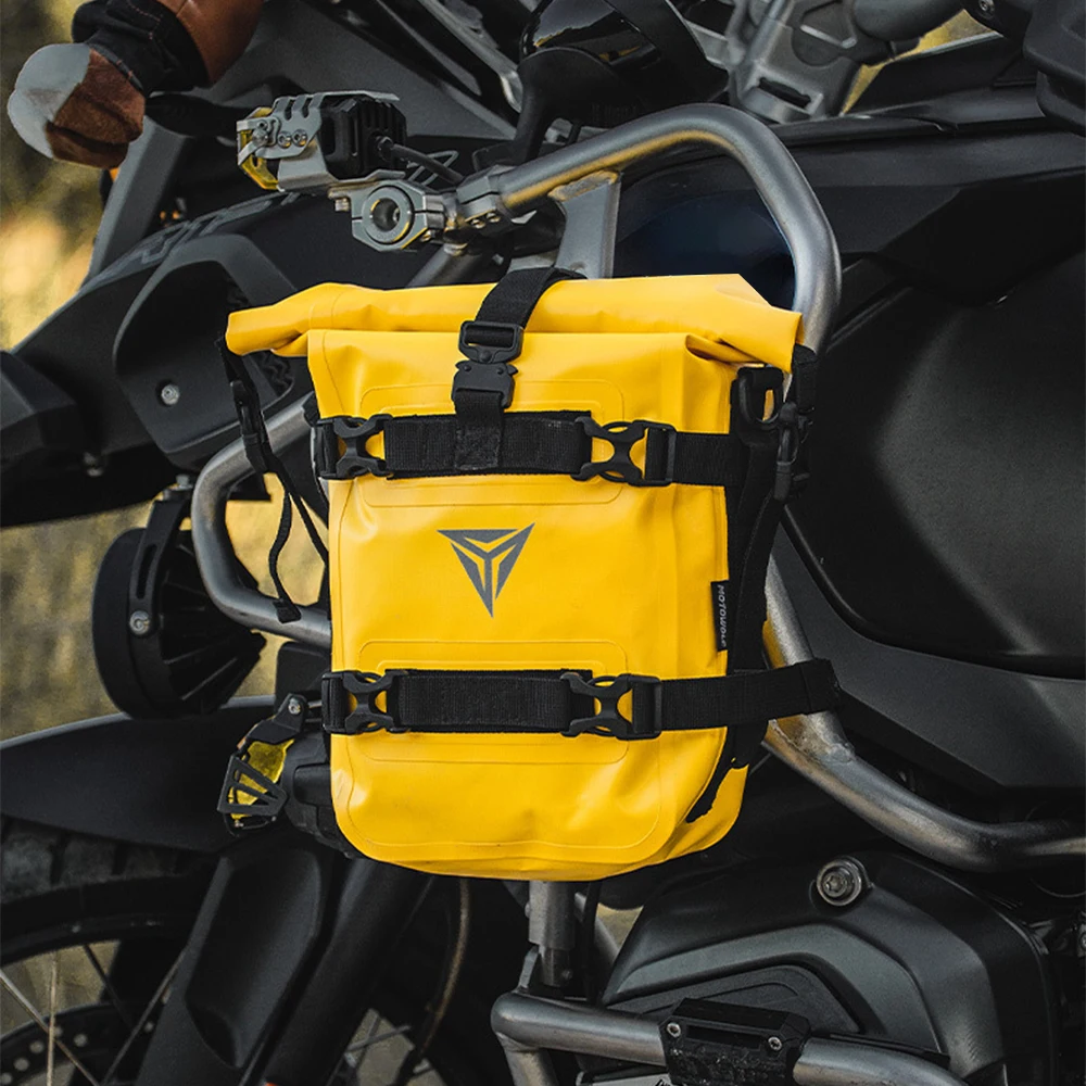 2023 nowa odblaskowa torba na boczne motocyklowe 100 wodoodporna motocyklowa na zewnątrz torba podróżna Motocross bagaż podróżny torba na bagażnik rowerowa