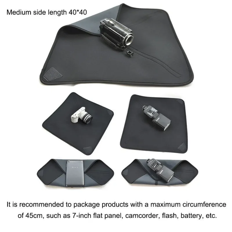 كاميرا مقاومة للماء التفاف القماش الغطاء الواقي حقيبة الجسم لكانون سوني نيكون DSLR