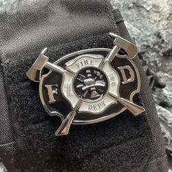 Fire Fighter Embroidery Patches Morale Badge Tactical Patch for Backpack Military Armband Sticke Appliques