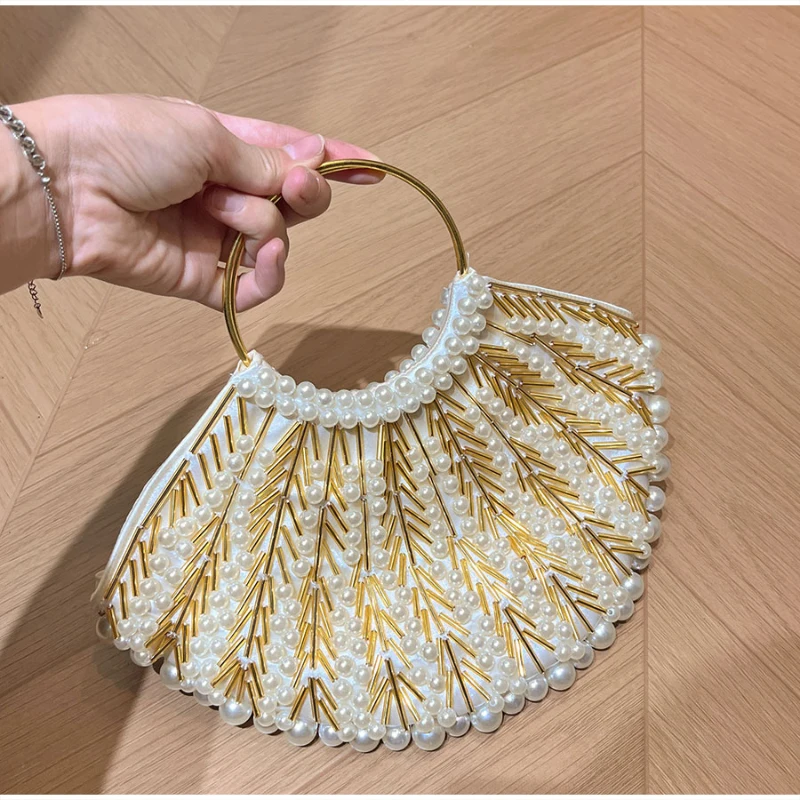 Tas Tangan Anyaman Mutiara Vin - French Vintage Fashion ulasan dan harga