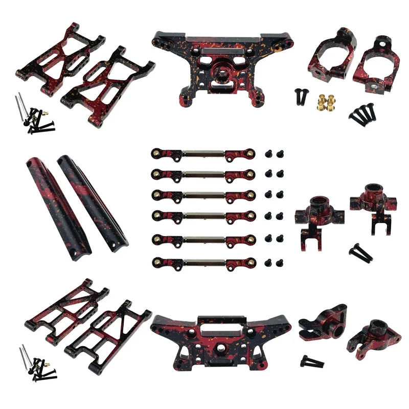 Hyper GO MJX 1/10 10210 V1 10208 V2 Remote Control Car Parts Metal Modification Upgrade Kit Package