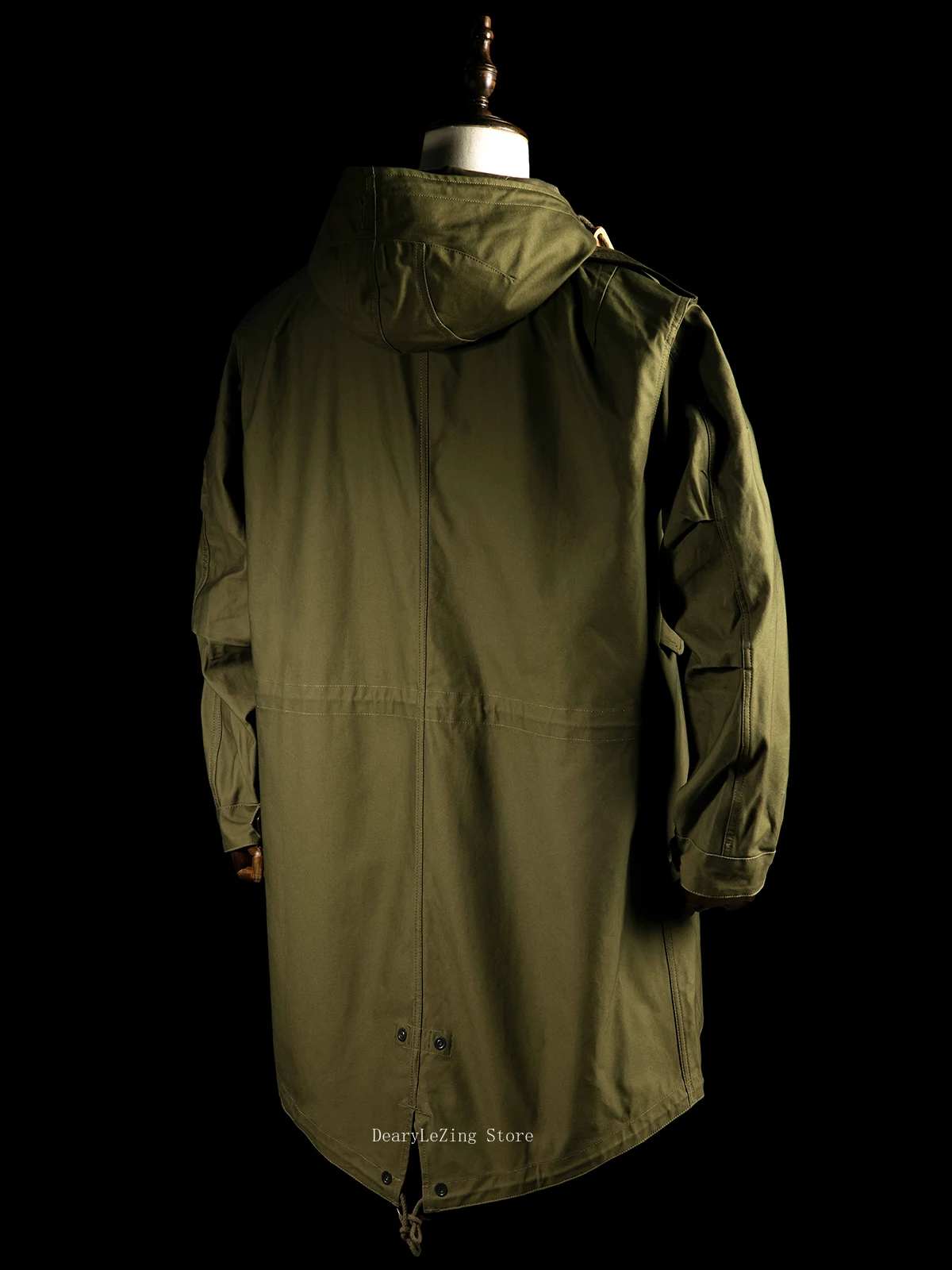 Red Tornado M-51 Fishtail Parka Vintage Workwear Mod Style Cotton
