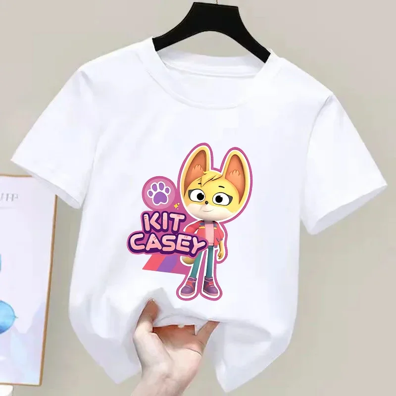 The Creature Cases KIT CASEY YOUTH TEE 2026NEW Cotton Round Neck Cartoon Boys/girls T Shirt Cartoon Print Cute Manga Tee-shirt