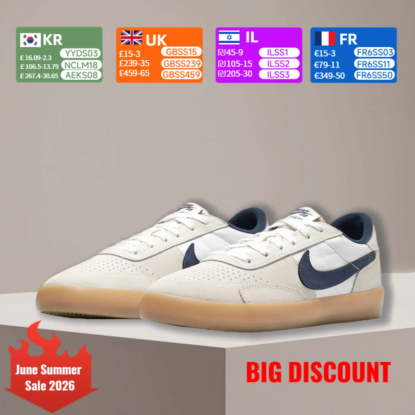 Nike SB Unisex Skate Shoes | Impact Cushioning & Durable Grip | Classic Low-Top Street Style CD5010-102
