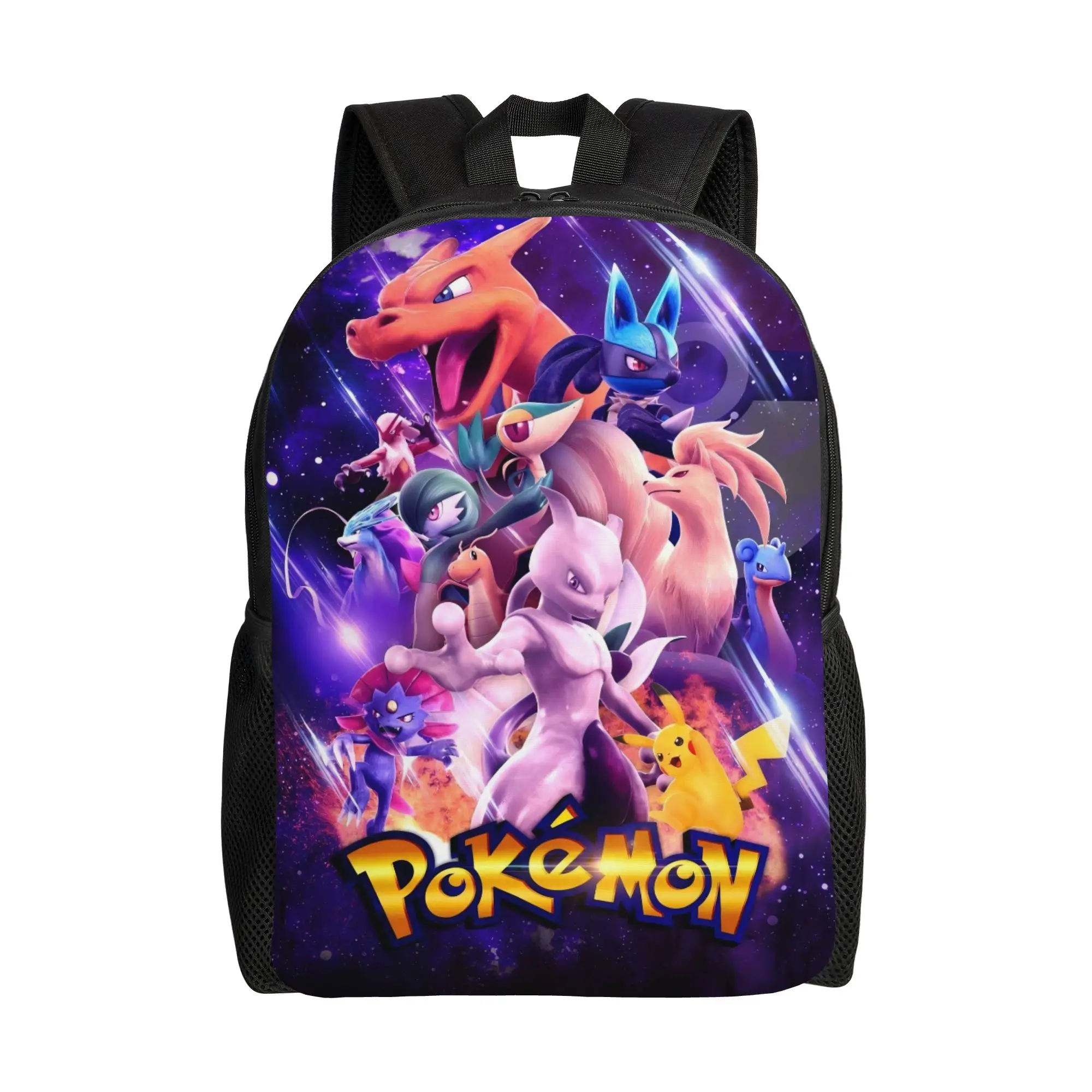 

Pokemon Schoolbag Back to school season Pokemon Solid Backpack
