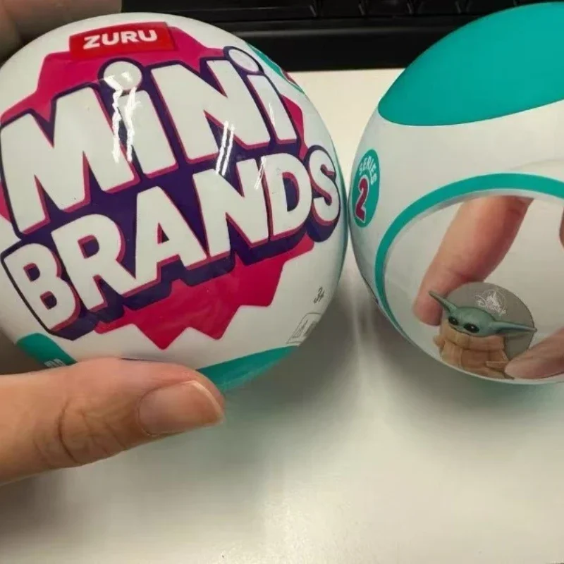 Zurue أنيمي الشكل سر الماركات الصغيرة 5x مفاجأة الكرة صندوق أعمى اللعب لعبة مجسمة صغيرة جمع حلية هدايا الأطفال