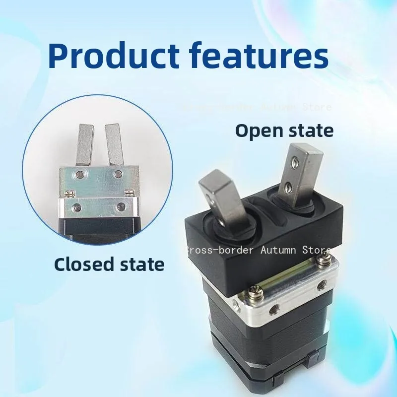 Two-jaw figure-eight clamping MHC2-20 pneumatic finger large opening large stroke servo electric clamp
