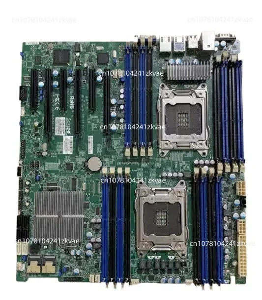 

X9DR3-F server main board supports 6 graphics cards