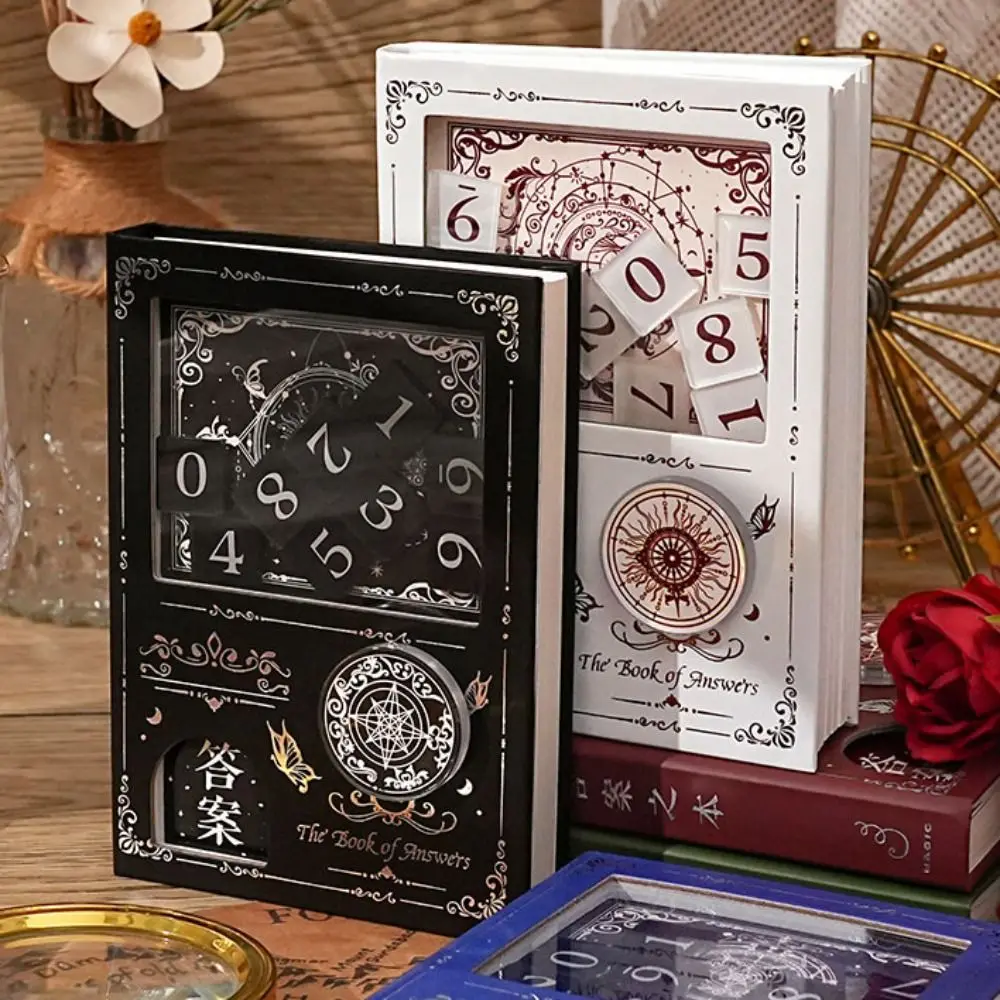 Decompression Color Inner Page Small Notepad Shaking Gashapon Mahines Square Writing Pad Portable Diary Answer Book Diary