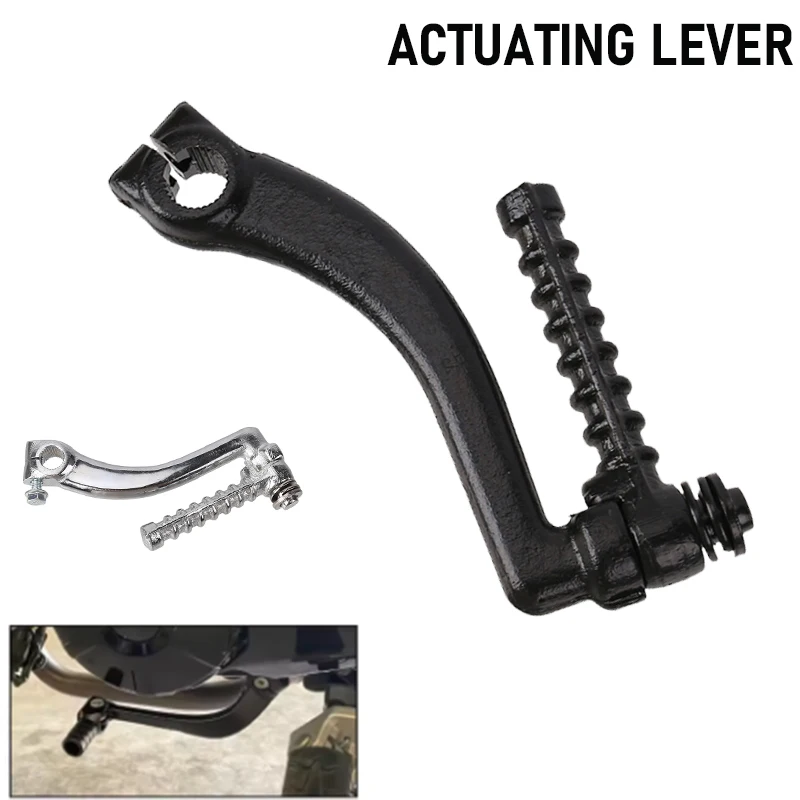 

Простой в установке мотоцикл черный/белый GY6 150-200cc рычаг стартера модификация рычага стартера аксессуары для рычага переключения передач