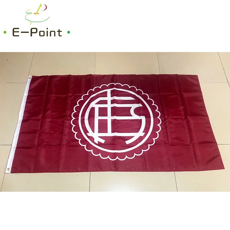 Argentina Club Atletico Lanus Flag 3ft*5ft (90*150cm) Size Christmas Decorations for Home Flag Banner Gifts