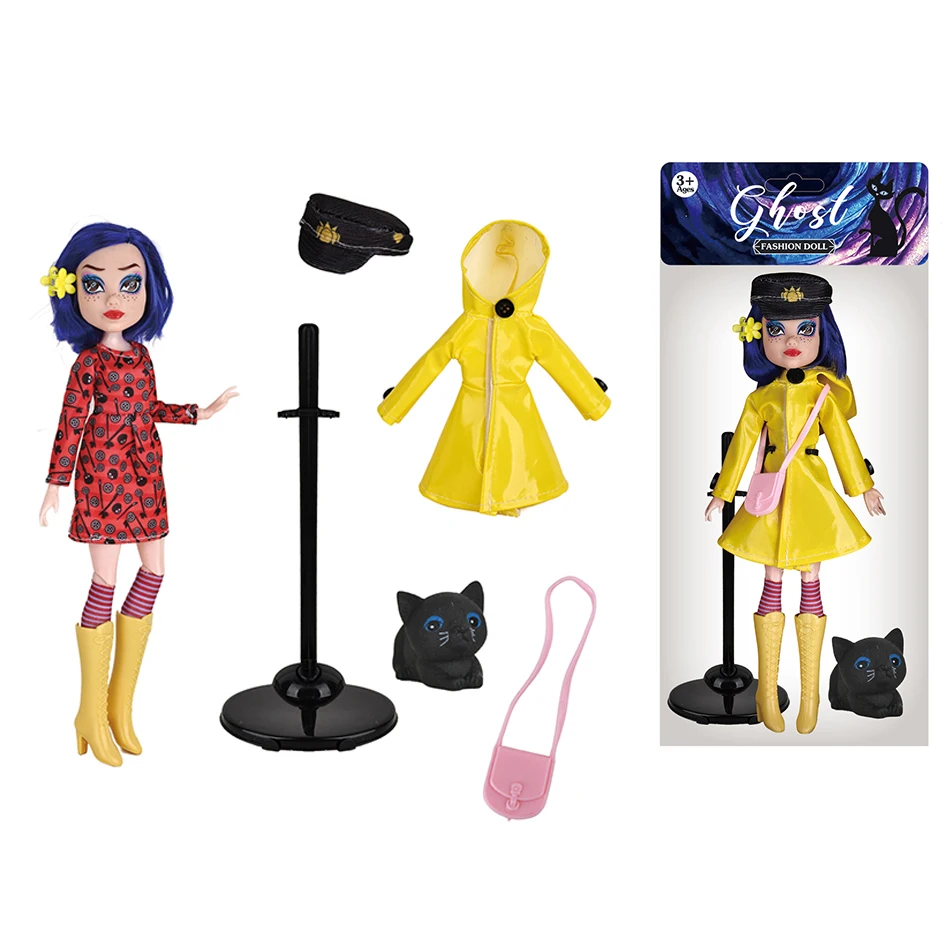 Muñeca Súper Articulada Ghost Mom Caroline Edición Impermeable, Modelo Hecho a Mano, Figura Humana Transformable, Muñeca de PVC para Regalo