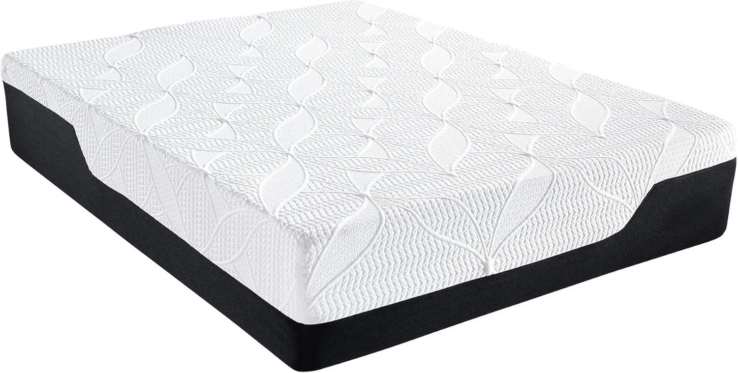 14 inch mattress with extra pillow, Certified by the US, boxed mattress, twin bed, white