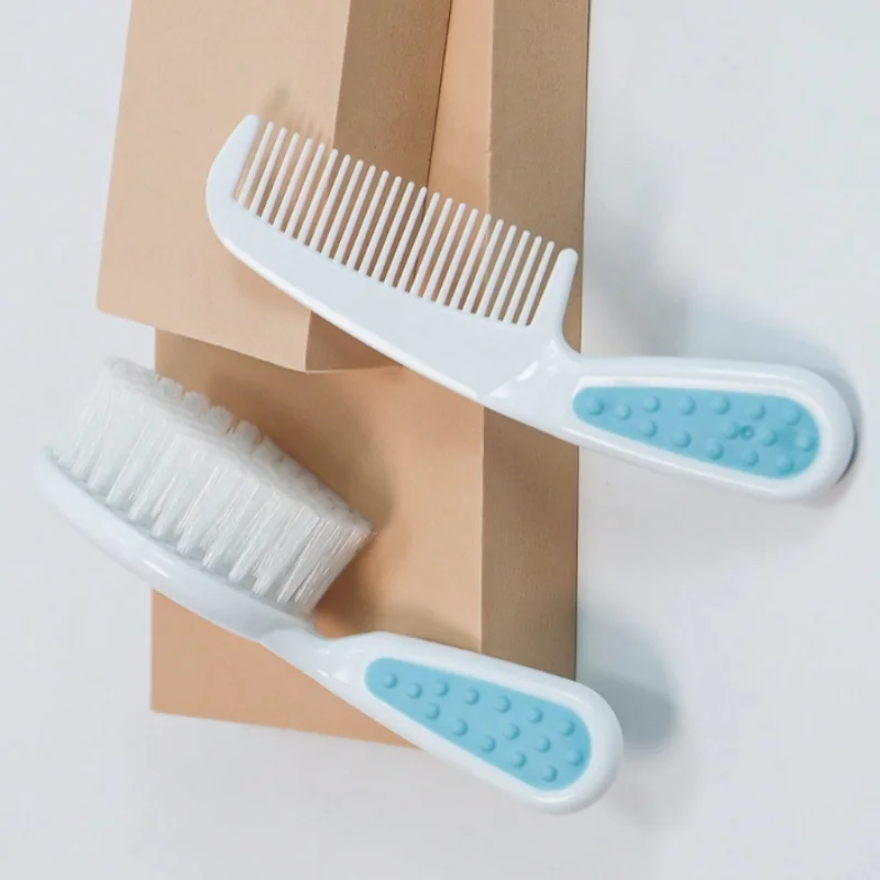 Baby comb to remove hair dirt brush for children and infants Brush set for newborn boys and girls shampoo soft brush