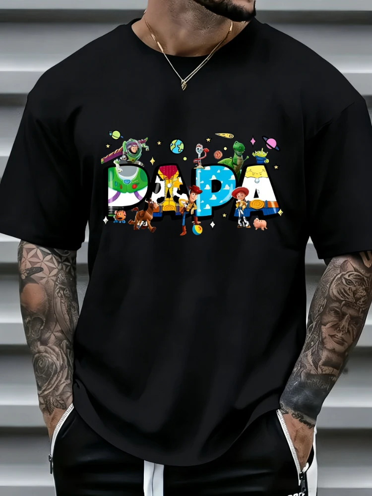 Disney New Cars Lightning McQueen Sally Carrera Graphic Print High Quality Men's and Women's Short Sleeve Loose Casual T-Shirts