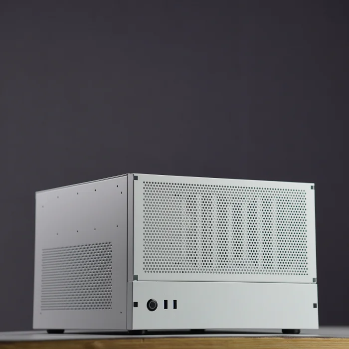 L8 disk NAS chassis ATX black herd flying cow UNRAID storage server