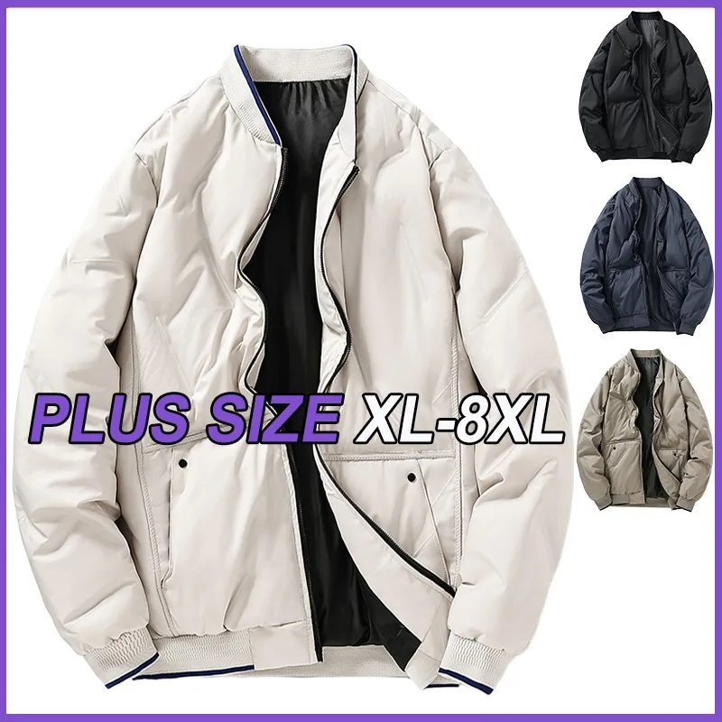 

Plus Size Parkas Autumn Winter Cotton-padded Clothing 6XL 7XL 8XL Women Thickened Windproof Coat Lady Outdoor Warm Leisure Tops