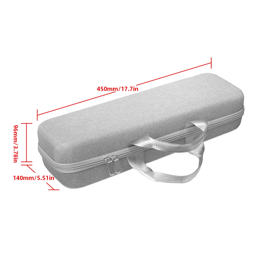 

EVA Hard Carrying Case Shockproof Protective Storage Case Anti-Scratch Zipper Bag for Dyson Airstrait HT01 Hair Straightener