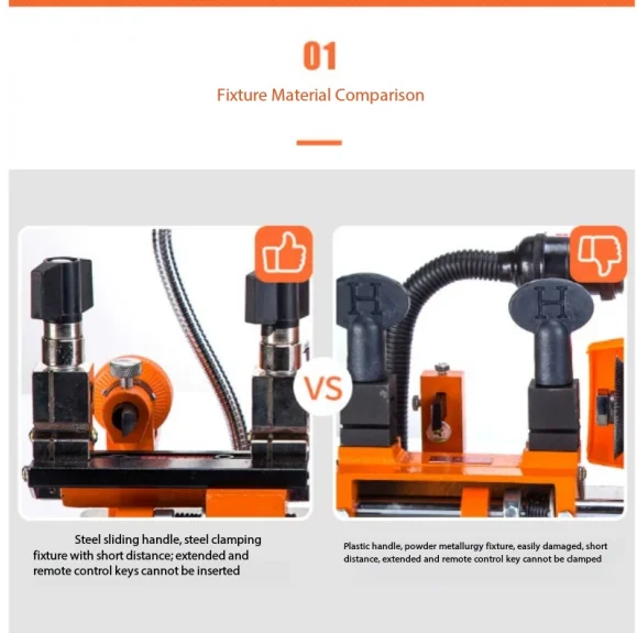 Suitable for Double-head KeyDistribution Machine, Horizontal Multi-function Key CopyingMachine,Double-knife Precision Manual Key