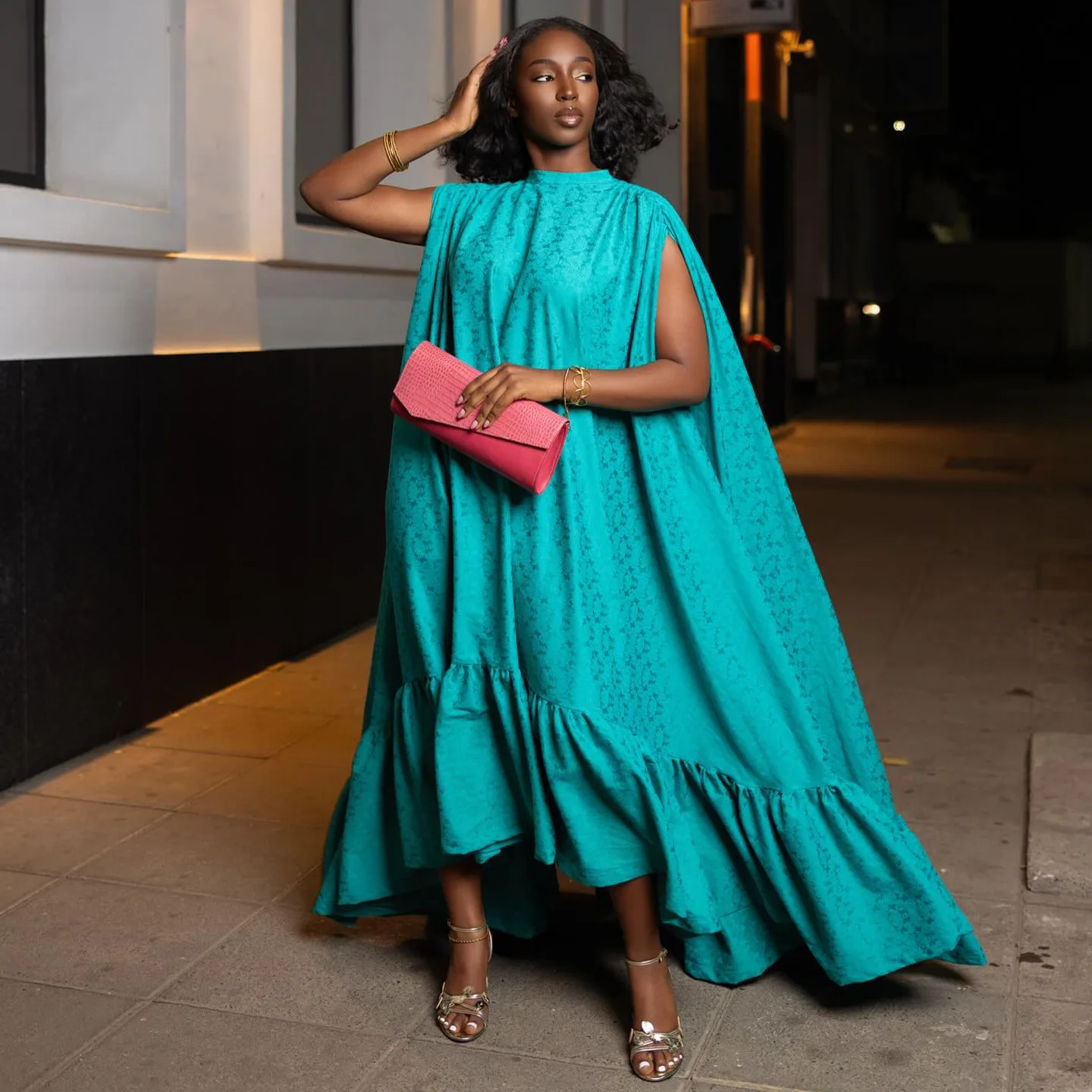 

Women Dresses Solid Flared Dress Round Neck Sleeveless Ankle Length Slight Strech Loose Fit Casual Elegant Office 2026 Spring