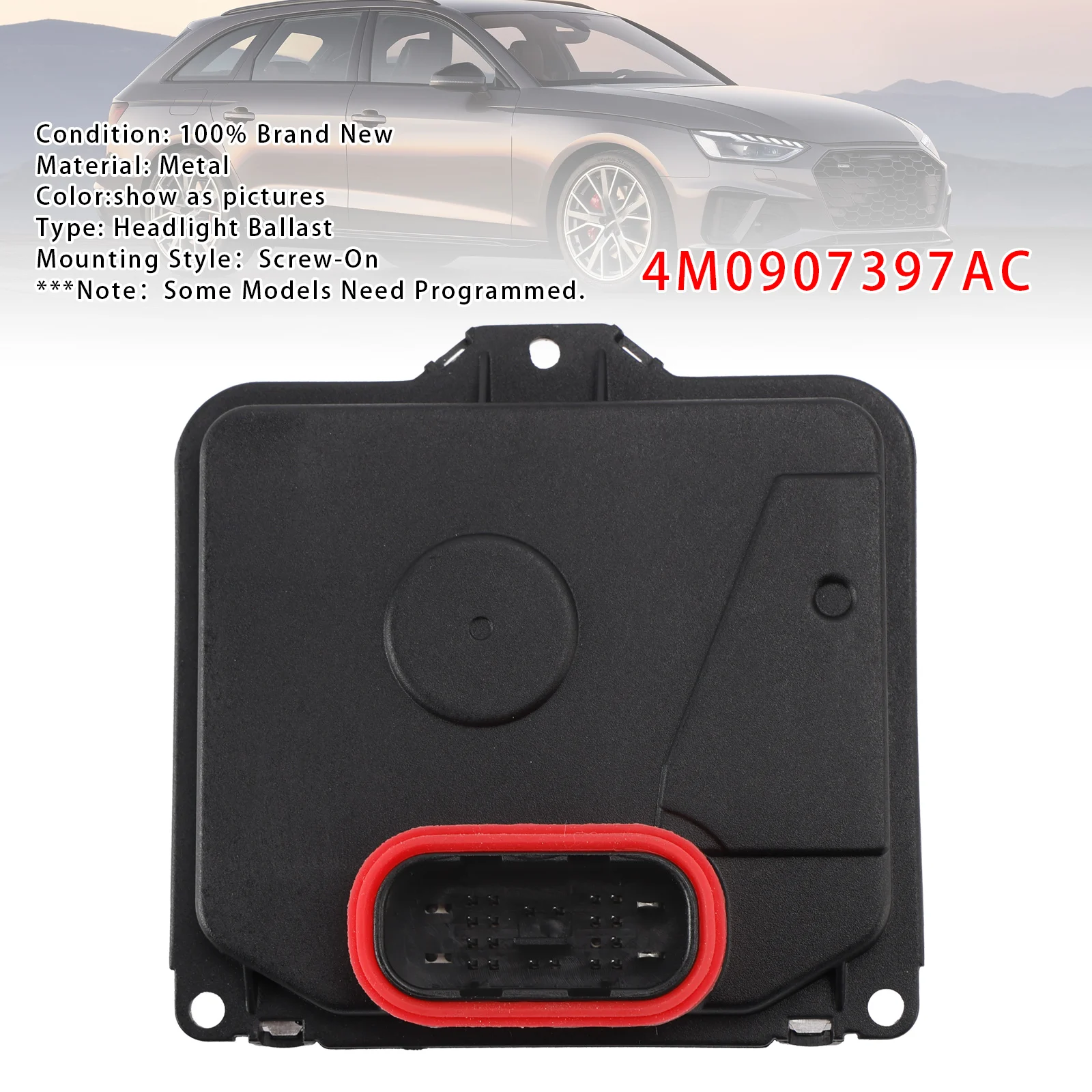 

Модуль управления фарами Artudatech 4M0907397AC для AUDI A4 A5 RS5 S4 S5 2015 2016 2017 2018 2019 2020 автомобильные аксессуары