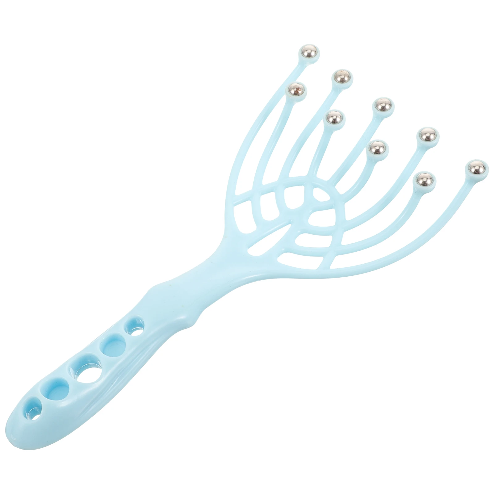 

Scalp Massager Claw Head Massaging Tool For Thick Long Hair Steel Balls Handheld Head Scratcher Scalp Massage Tool For