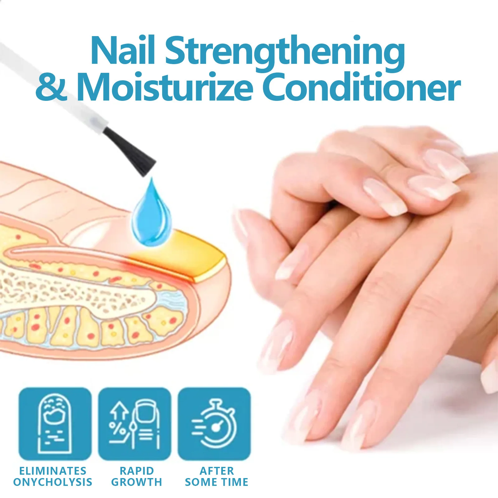 Nail Care Serum Remove Cuticle Repair Damaged Nail Improve Onychomycosis Moisturizing Soften Strengthen Nails Repairing Essence