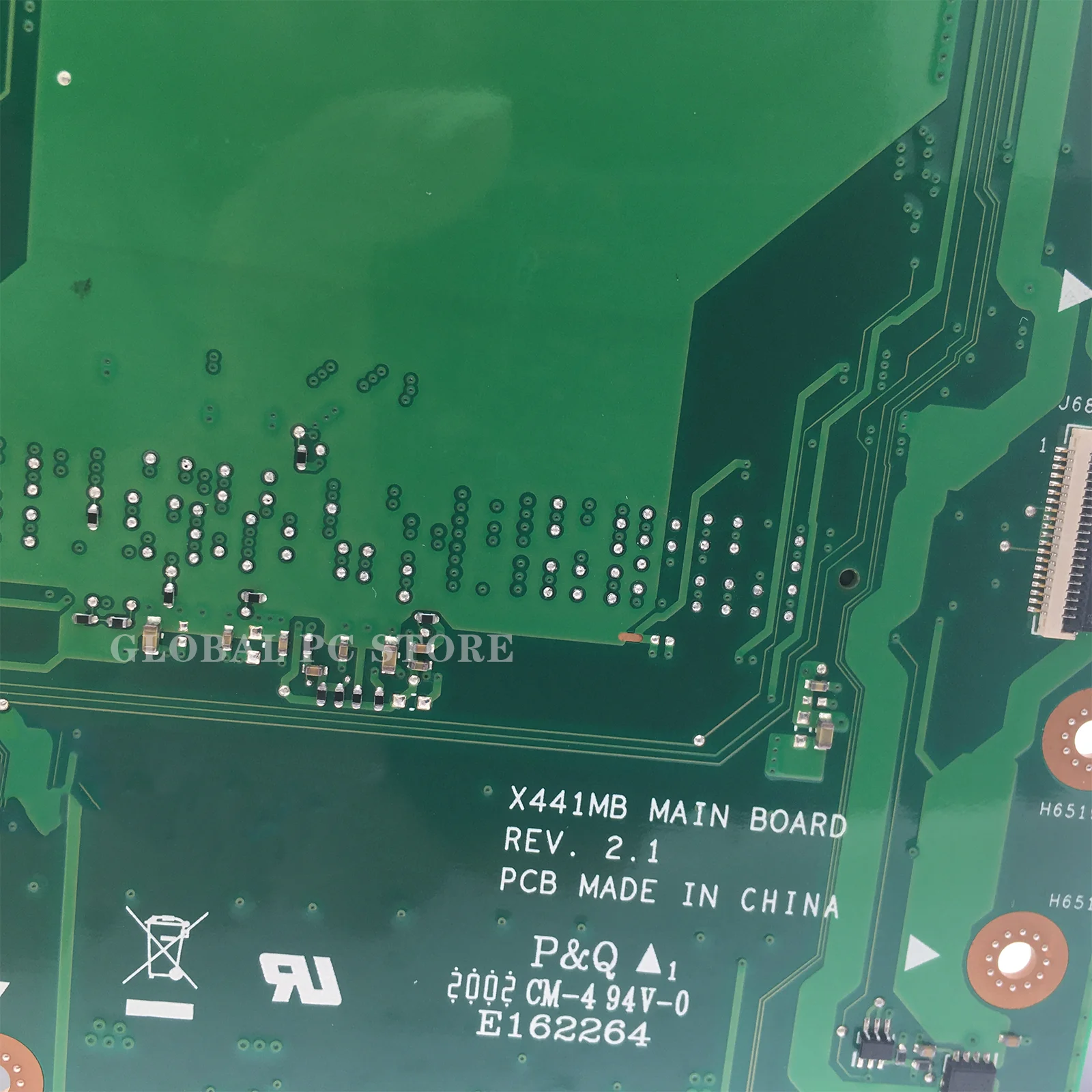 EllFU-Carte mère pour ordinateur portable ASUS, carte mère, X441MB, X441MA, X441M, A441M, F441M, R441M, N4000, N4100, N5000, V2G, UMA