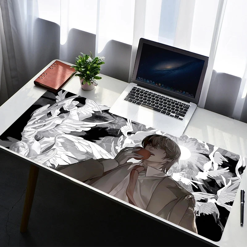 

Mouse Pad PC Non Slip Rubber Mousepad Laptop Gamer Cabinet Anime Keyboard Pad Office Computer Gaming Desk D-death Note Mouse Mat