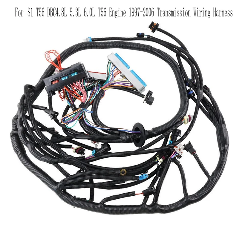 

N26R-Car Engine Wiring Harness For GM S1 T56 DBC4.8L 5.3L 6.0L T56 Engine 1997-2006 Transmission Wiring Harness
