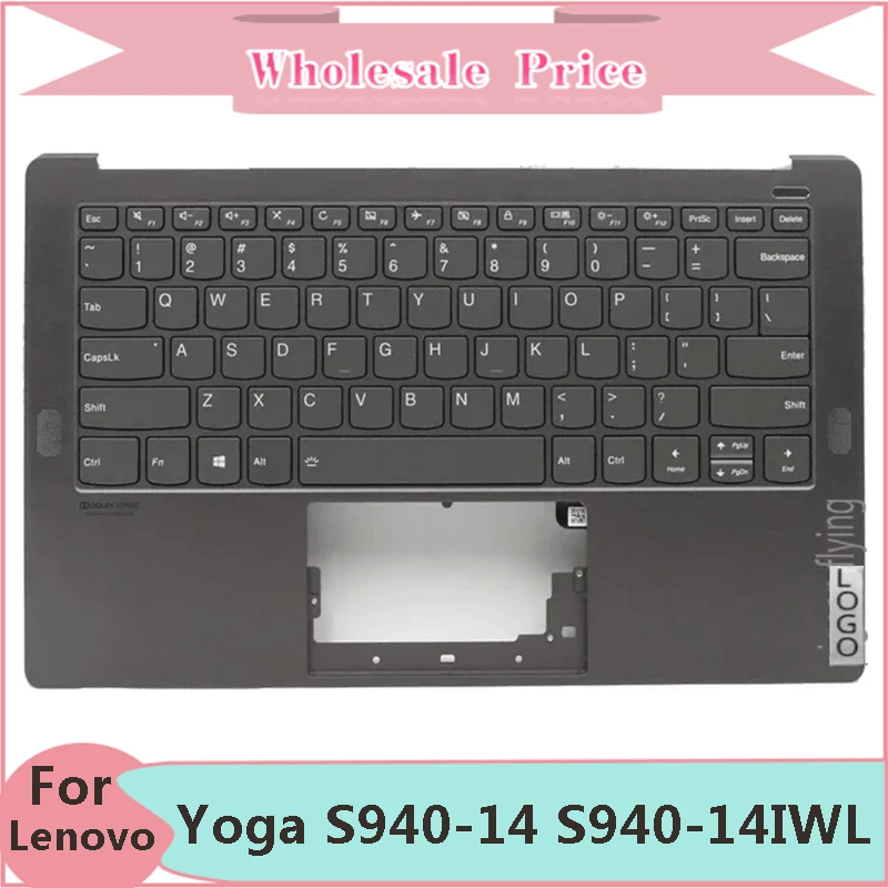 New Original For Lenovo Notebook Yoga S940-14 S940-14IWL S940-14IIL Laptop Palmrest Case Keyboard US English Version Upper Cover