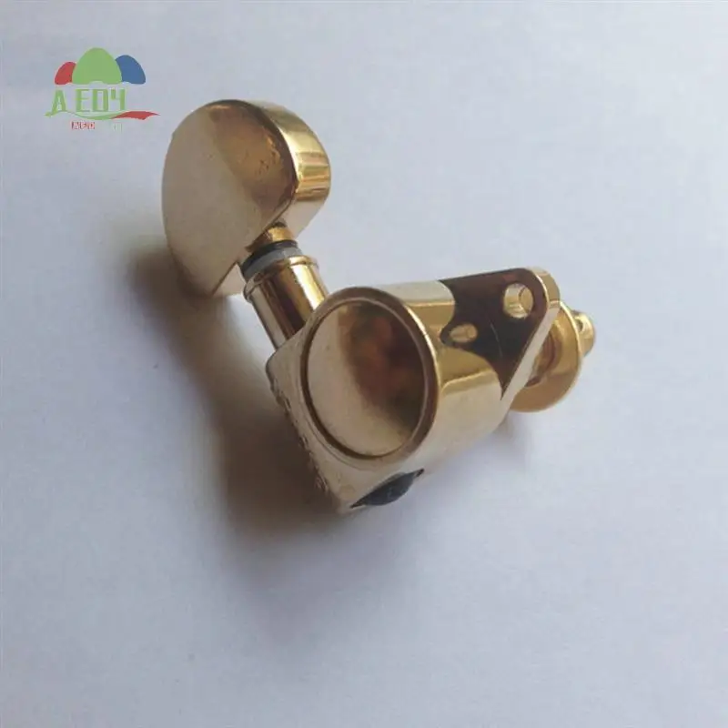 AED4-6Pcs الصف الغيتار سلسلة المقبض ل غروفر سلسلة اللفاف المستقبلون آلة رؤساء للجيتار الكهربائي الصوتية