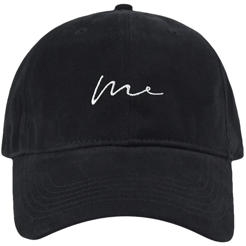 للجنسين قبعة بيسبول كبيرة حافة واسعة ظلة قبعة الوجه التخسيس الرياضة الكورية نمط قبعة منقار البط القطن موضة تخفيف #5