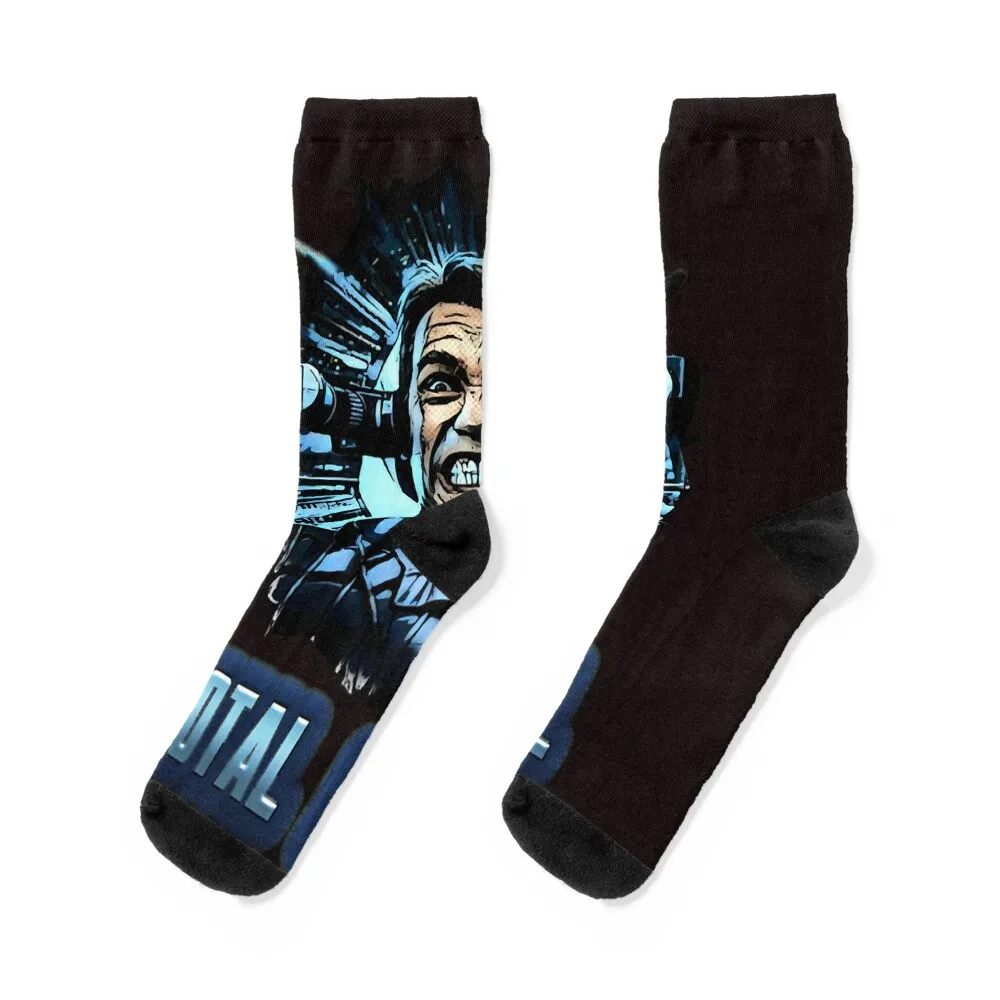 

Total recall Classic T-Shirt Socks essential Running kawaii compression Man Socks Women's