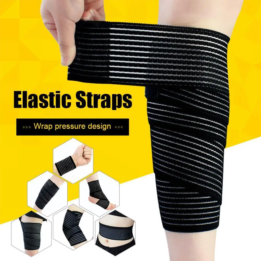 1pcs Compression Bandage Protector Knee Support Brace Sports Elastic Elbow Straps Leg Bands Bandag Workout Wrap